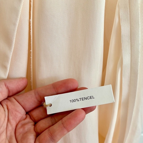 Maison Blanche Inside Out Oversized Unisex Blazer in Ivory, SZ L (4) NWT! - Picture 7 of 11